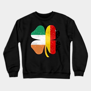 German Irish Shamrock Germany Ireland St. Patrick's Day Crewneck Sweatshirt